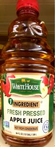 8 fl oz (240 ml) Fresh Pressed Apple Juice