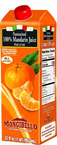 8 fl oz (240 ml) Freshly Squeezed Tangerine Juice