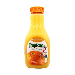 8 fl oz (240 ml) Grovestand Lots of Pulp Orange Juice (with Calcium & Vitamin D)