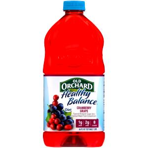 8 fl oz (240 ml) Healthy Balance Cranberry Grape Juice
