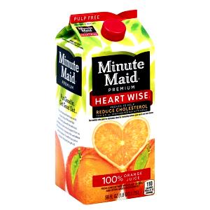 8 fl oz (240 ml) Heart Wise Orange Juice
