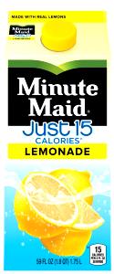8 fl oz (240 ml) Just 15 Lemonade