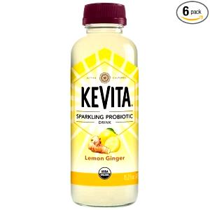 8 fl oz (240 ml) Lemon Ginger Sparkling Probiotic Drink