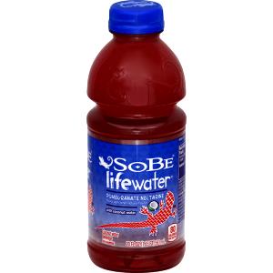 8 fl oz (240 ml) Lifewater Pomegranate Nectarine with Coconut Water