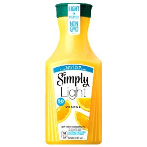 8 fl oz (240 ml) Light Orange Juice