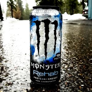 8 fl oz (240 ml) Monster Rehab Protean + Energy