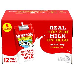 8 fl oz (240 ml) Organic Whole Milk
