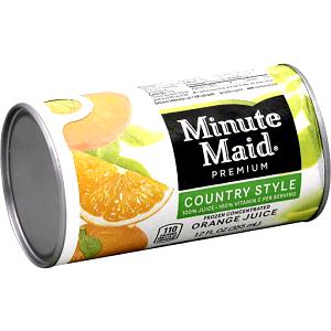 8 fl oz (240 ml) Premium Country Style Frozen Orange Juice Concentrate