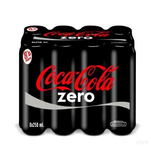 8 fl oz (240 ml) Pure Zero Cola