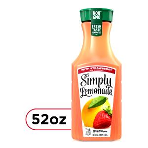 8 fl oz (240 ml) Simply Lemonade with Strawberry