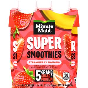 8 fl oz (240 ml) Strawberry Banana Avalanche Smoothie