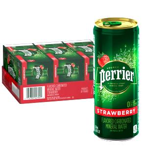8 fl oz (240 ml) Strawberry Flavored Sparkling Mineral Water