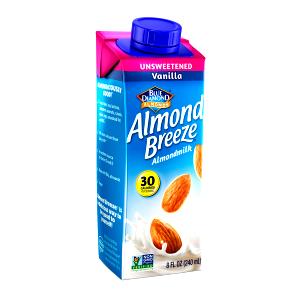 8 fl oz (240 ml) Unsweetened Vanilla Almond Milk