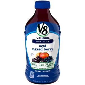 8 fl oz (240 ml) V-Fusion Acai Mixed Berry Juice