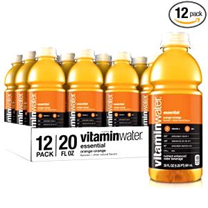8 fl oz (240 ml) Vitamin Water Essential Orange-Orange