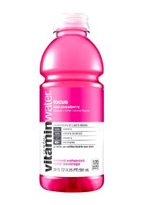 8 fl oz (240 ml) Vitamin Water Focus Kiwi-Strawberry