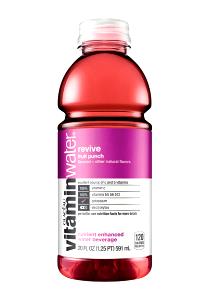 8 fl oz (240 ml) Vitamin Water Revive Fruit Punch