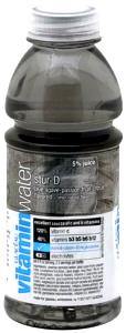 8 fl oz (240 ml) Vitamin Water Stur-D Blue Agave-Passion Fruit-Citrus