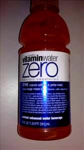 8 fl oz (240 ml) Vitamin Water Zero Recoup Peach-Mandarin