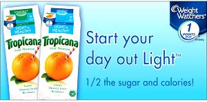 8 fl oz (240 ml) Weight Watchers Light 