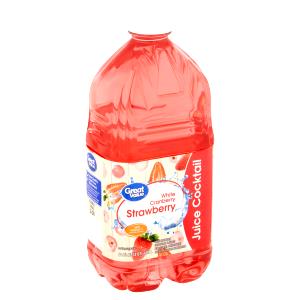 8 fl oz (240 ml) White Cranberry Strawberry Juice Cocktail