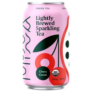 8 fl oz (240 ml) Zero Calorie Sparkling Green Tea - Black Cherry