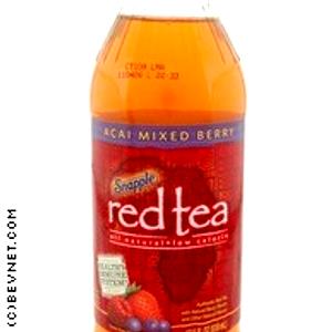 8 Fl Oz Acai Mixed Berry Red Tea