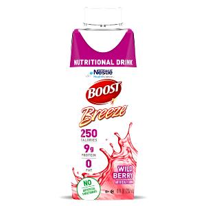8 Fl Oz Boost Breeze, Mixed Berry Flavor