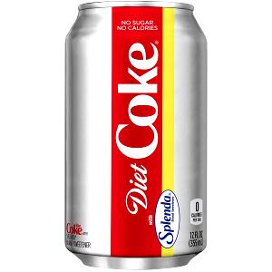 8 Fl Oz Coca-Cola, Diet Coke Sweetened With Splenda
