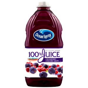 8 Fl Oz Cranberry Grape 100 Juice