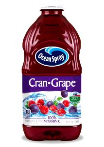 8 Fl Oz Cranberry Grape Juice Drink