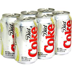 8 Fl Oz Diet Coke W/Lemon