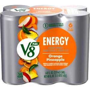 8 Fl Oz Energy Juice Drink, Serious Energy, Natural Tropical