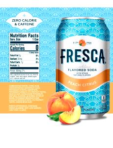 8 Fl Oz Fresca, Peach