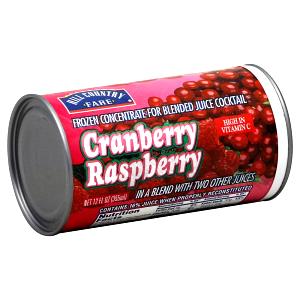 8 Fl Oz Frozen Cranberry Raspberry Juice Cocktail