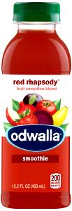 8 Fl Oz Fruit Smoothie, Super Food, Red Rhapsody
