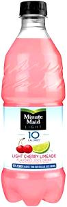 8 Fl Oz Minute Maid, Cherry Limeade, Light