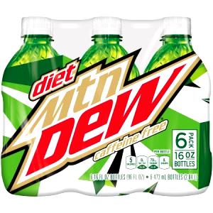 8 Fl Oz Mountain Dew, Caffeine Free