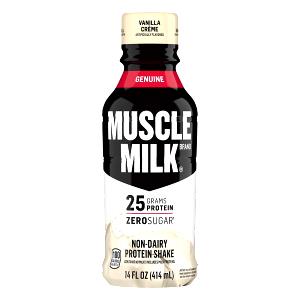 8 Fl Oz Muscle Milk Protein Shake, 17Oz, Vanilla Crème