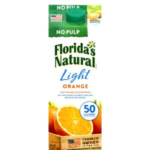 8 Fl Oz Orange Juice Drink, Light