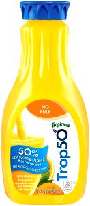 8 Fl Oz Orange Juice, Trop 50, No Pulp