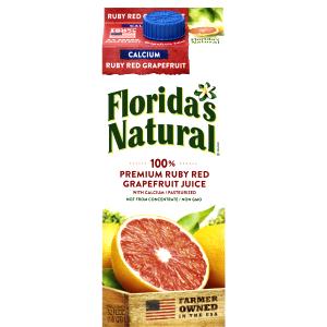 8 Fl Oz Ruby Red Grapefruit Juice W/Calcium