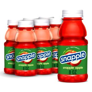 8 Fl Oz Snapple Apple Juice Drink