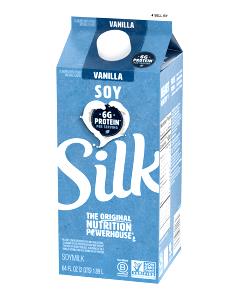 8 Fl Oz Soy Milk, Light Vanilla (Soymilk)
