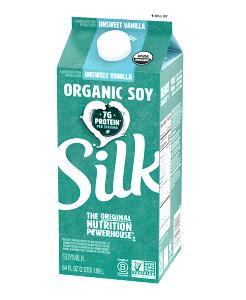 8 Fl Oz Soy Milk, Unsweetened (Soymilk)