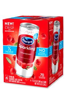 8 Fl Oz Sparkling Cranberry Drink