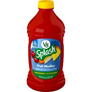 8 Fl Oz Splash Juice, Fruit Medley, Diet