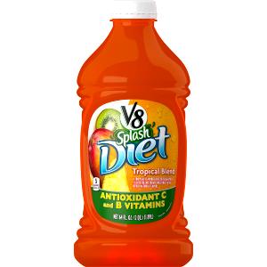 8 Fl Oz Splash Juice, Tropical Blend, Diet