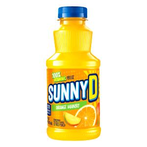 8 Fl Oz Sunny D Orange Fused Mango