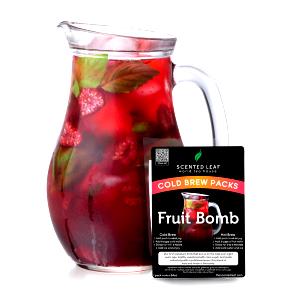 8 Fl Oz Tea, Cranberry Cone, Brewed